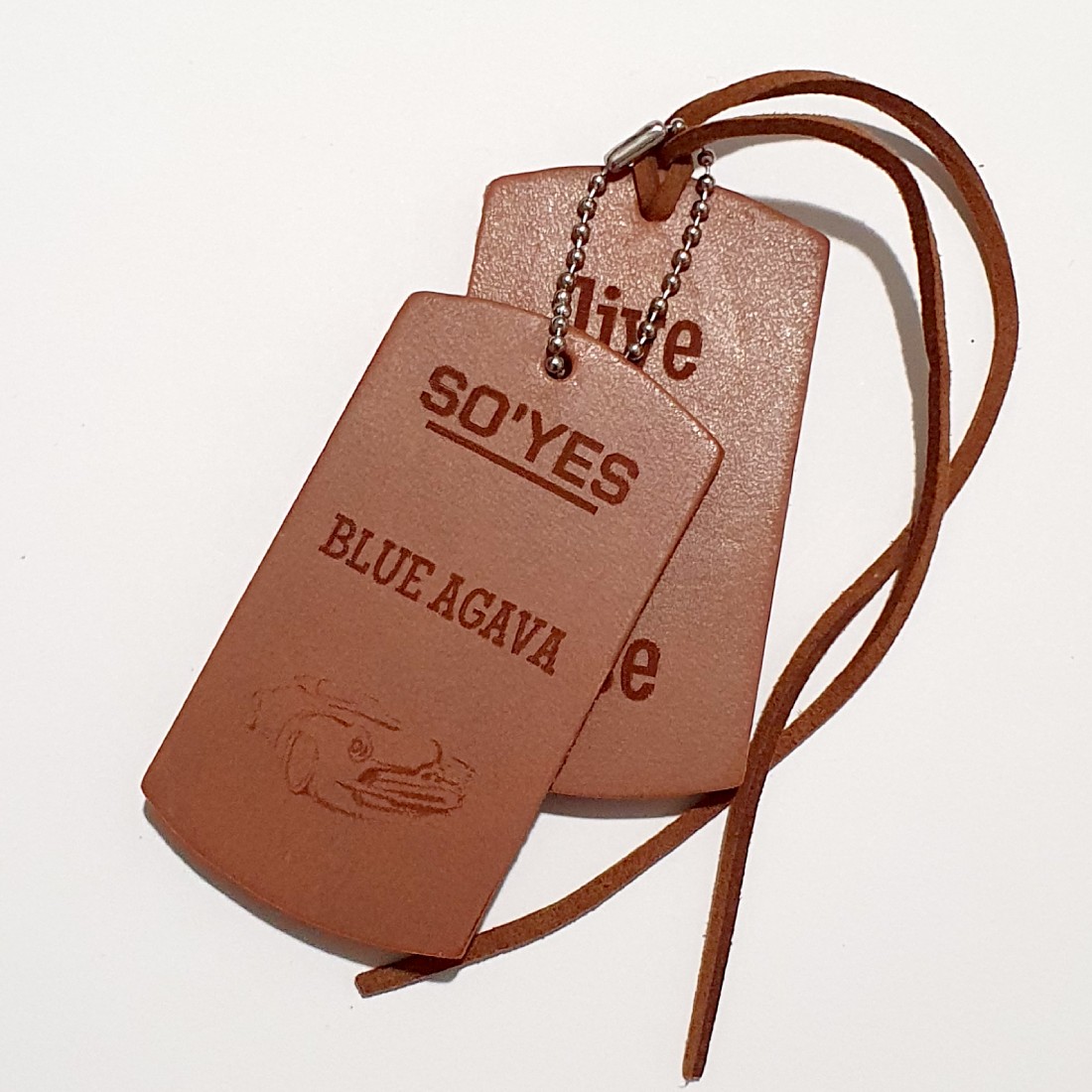 Zapach do auta „BLUE AGAVA" - nieśmiertelnik - obrazek 4