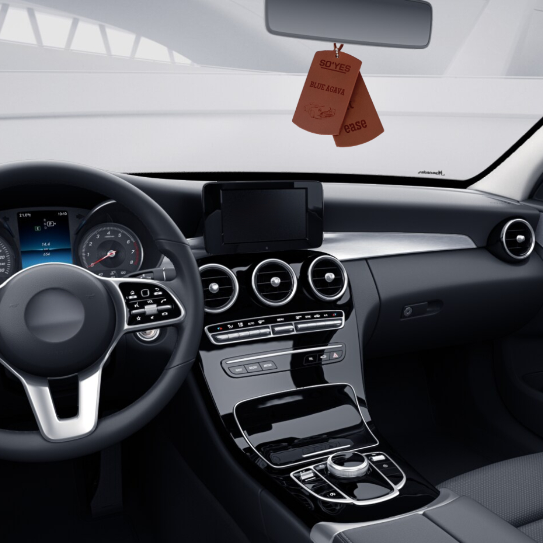 Zapach do auta „BLUE AGAVA" - nieśmiertelnik - obrazek 3