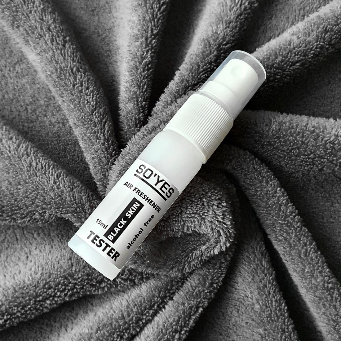 Tester zapachy spray "Black Skin" 15 ml